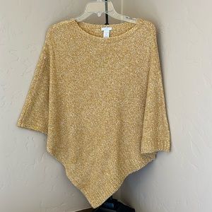 Honey cream poncho by JJIll